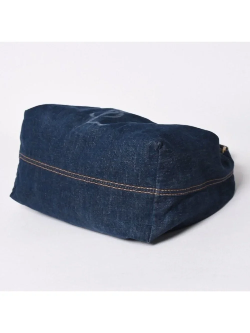 Saint Laurent Bag Cassandra Denim Blue Gold
